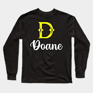 I'm A Doane ,Doane Surname, Doane Second Name Long Sleeve T-Shirt